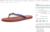 Tongs hommes, femmes enfants de marques à moins de 10 euros