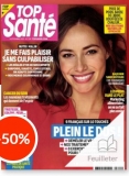Bon plan Abonnement magazine Top Santé pas cher : 18€ les 12 numéros annuels version papier + numérique