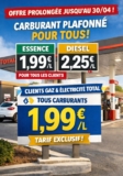 Total : Plafonnement des prix des carburants jusqu&rsquo;au 30 avril