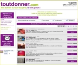 Tout Donner .. petites annonces pour donner et récupérer gratuitement