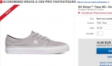 Moins de 20€ les chaussures hommes DC SHOES TRASE SD