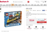 Jouet : Train lego city qui revient à 92 euros (contre autour de 130 generalement )