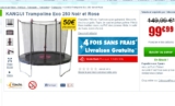 Moins de 100 euros un trampoline 2.5 m de diamètre
