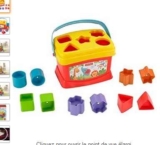 Jouet d&rsquo;éveil pas cher : le trieur de formes fisher price à 5.5€