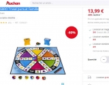 Jeu du trivial Pursuit Famille à moins de 14€ (au lieu du double )