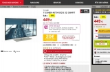 Tv 3d connectée 48 pouces toshiba qui revient à 369 euros  … le 25 mai uniquement