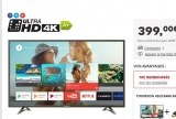 Bon plan tv 4k thomson 43 pouces qui revient à moins de 330€
