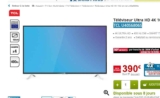 Bon plan tv: Smart tv 4k 40 pouces tcl à 390 euros + 50 euros en bons d&rsquo;achats (660 chez darty)