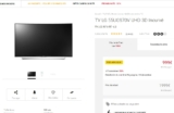 Black Friday : Tv 4K 55 pouces connectée à 999 euros (entre 1400 – 2000 ailleurs)