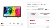 Bon plan tv : 399€ une tv LG 43 pouces 4K