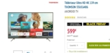 Black Friday : Bon plan Tv 4k thomson 55 pouces à 599€ – 200€ de remboursés – 100€ en bons d&rsquo;achats