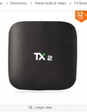 Box tv quad core 2go de ram – 16go à 20.6€ (TANIX TX2)