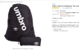 Bon plan pour collégiens : Sac à dos umbro + trousse à moins de 10 euros