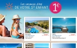 Vacances : 1er enfant à 1 euro pour les séjours de juillet aout avec promovacances