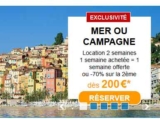 Bon plan vacances: deux semaines de locations pour le prix d&rsquo;une ( jusqu&rsquo;en avril 2017)