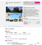 Vacances 25 juillet pas chères ! 275 euros la semaine en poitou charente