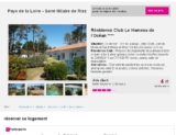 Bon prix Location 4 juillet : 338 euros à l&rsquo;ocean en résidence club