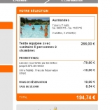 Vacances été pas cheres:  moins de 200 euros pour une arrivée le 4 juillet en camping dans les landes