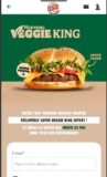 Bon plan BURGER KING : le burger vegetal VEGGIE KING Gratuit !
