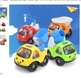 Jouets : moins de 2.5€ port inclus le lot de 4 voitures pour jouer dans le sable ou ailleurs