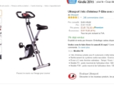 Vélo d&rsquo;appartement Ultrasport en vente flash à 79 euros