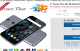Smartphone Vernee Thor octacoeur, 3go de ram à 88€