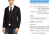 Veste de costume HUGO BOSS ORANGE Benestretch6 à 99€ ( plus de 200 sur le site officiel)