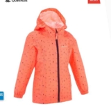 Pas chère : 5€ la veste impermeable Quechua HIKE500 decathlon (2 au 6 ans)