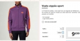Bonne affaire : veste de survetements ADIDAS Firebird à 9.99 euros port inclus