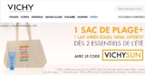 Laboratoire Vichy : un sac de plage + lait apres soleil offerts pour 2 produits achetés