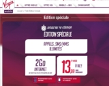 Forfait mobile : 13.99 euros par mois illimités + 2go d&rsquo;internet