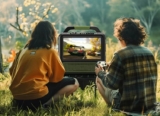 Code promo : 99€ le  Monster Vmay ; Enceinte 60watts + écran 15 pouces portable