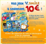 15 jeux vsmile à 10 euros l’un