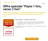 Bon plan vulcania  : 1 visite d&rsquo;ici le 31 mai = 1 visite gratuite offerte