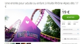 Walibi rhone alpes : billets à prix réduits à partir de  17 euros