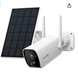 Caméra solaire d&rsquo;extérieur WANSVIEW B4 avec panneau à moins de 40€