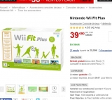 Bon plan jeux videos: wii fit plus (balance board + jeu ) à moins de 40 euros