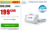 Console wii u basic pack à moins de 200 euros