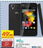 Smartphone pas cher:  wiko goa à moins de 30 euros du 9 au 21 juin