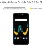 Bon plan Smartphone : WIKO U PULSE à 89€ (5 pouces, 3go , 32go)