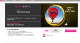 Wonderbox : 40 euros le bon d&rsquo;achat de 80 valable sur l&rsquo;ensemble du site