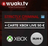 Jeux videos: 38.99 euros la carte xbox live de 50 euros + le film Strictly criminal à voir sur wuaki tv