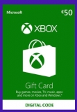 Bon plan Réduction Carte Cadeau XBOX LIVE 50€ à 41.90€