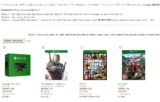 Bon prix xbox one + 3 jeux à 389 euros