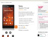 Smartphone Xperia T3 à 169 euros avec sosh jusqu&rsquo;au 9 juillet