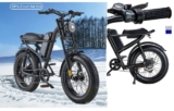 839€ le fatbike électrique Z8  ( 20 pouces – 500 watts – suspension intégrale )