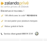 Zalando Prive … 10€ de remise pour 25 achats … des bonnes affaires