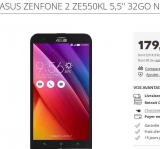 Bon plan smartphone : asus zenfone 2 à 179€ (octacoeur, 3go de ram , 32go de rom)