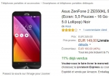 Smartphone asus zenfone 2 5.5 pouces à 149 euros